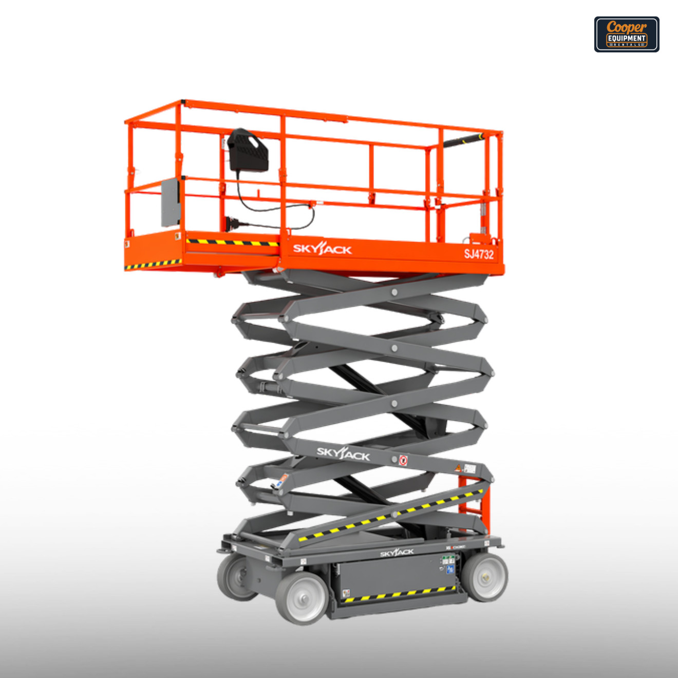 32' Wide Electric Scissor Lift