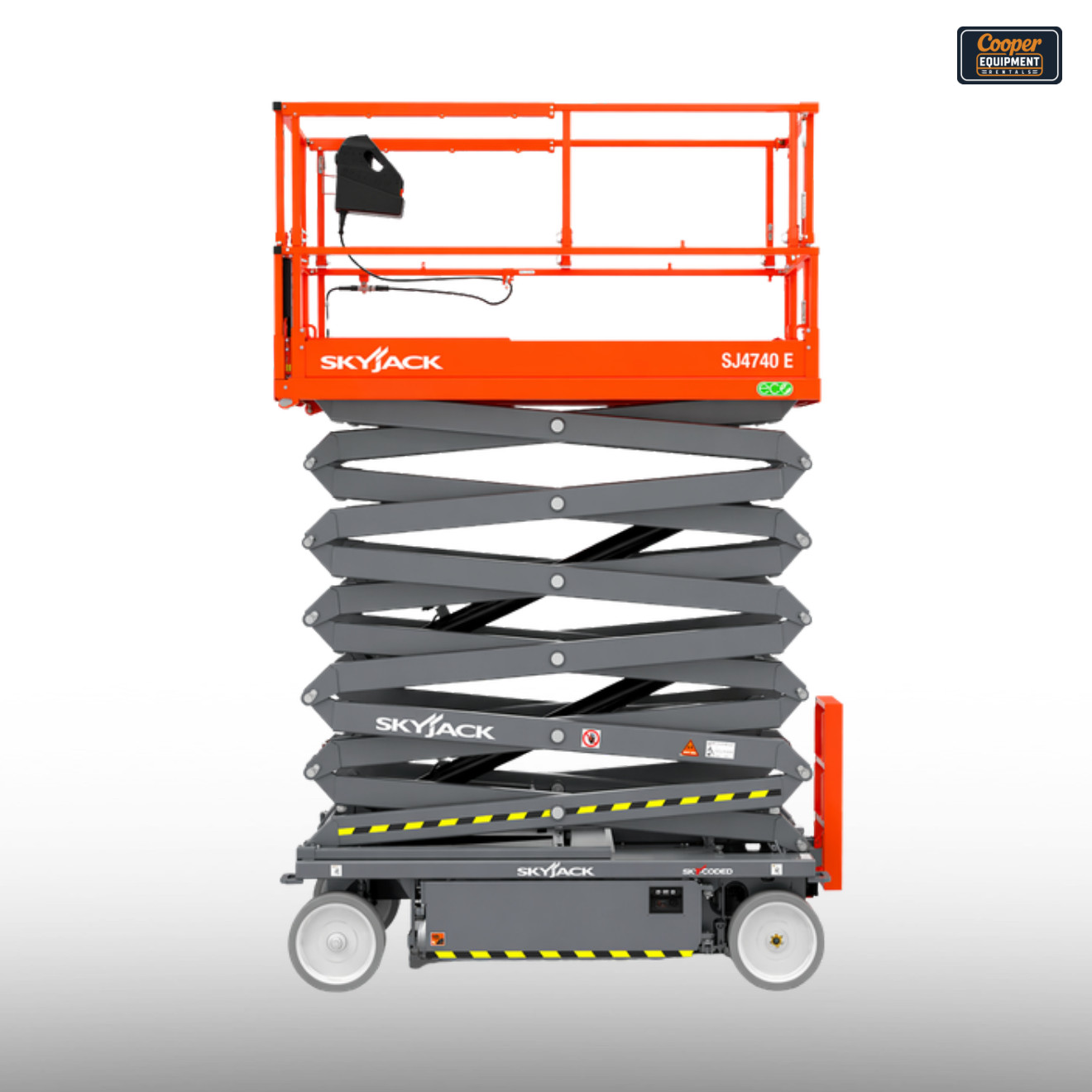 40' Wide Electric Scissor Lift